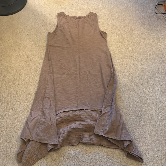 LOGO‎ by Lori Goldstein | MIDI-dress w/ Eyelet, a-symmetrical hem, size M - EUC - Picture 8 of 8